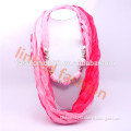 jewel beads pendant scarf necklace bandana,headwear,neckwear,neckwarmer,Stole, Ruana